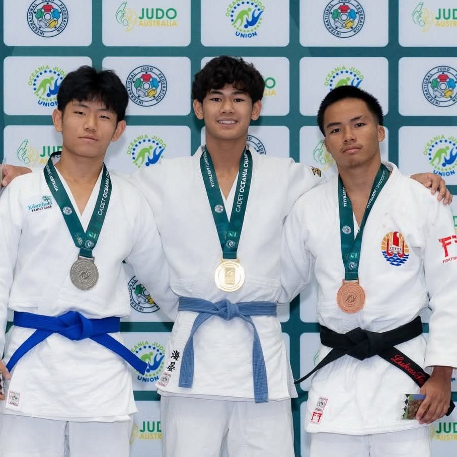 Trois judokas médaillés au championnat d'Océanie juniors